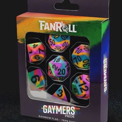 Pride Silicone Dice