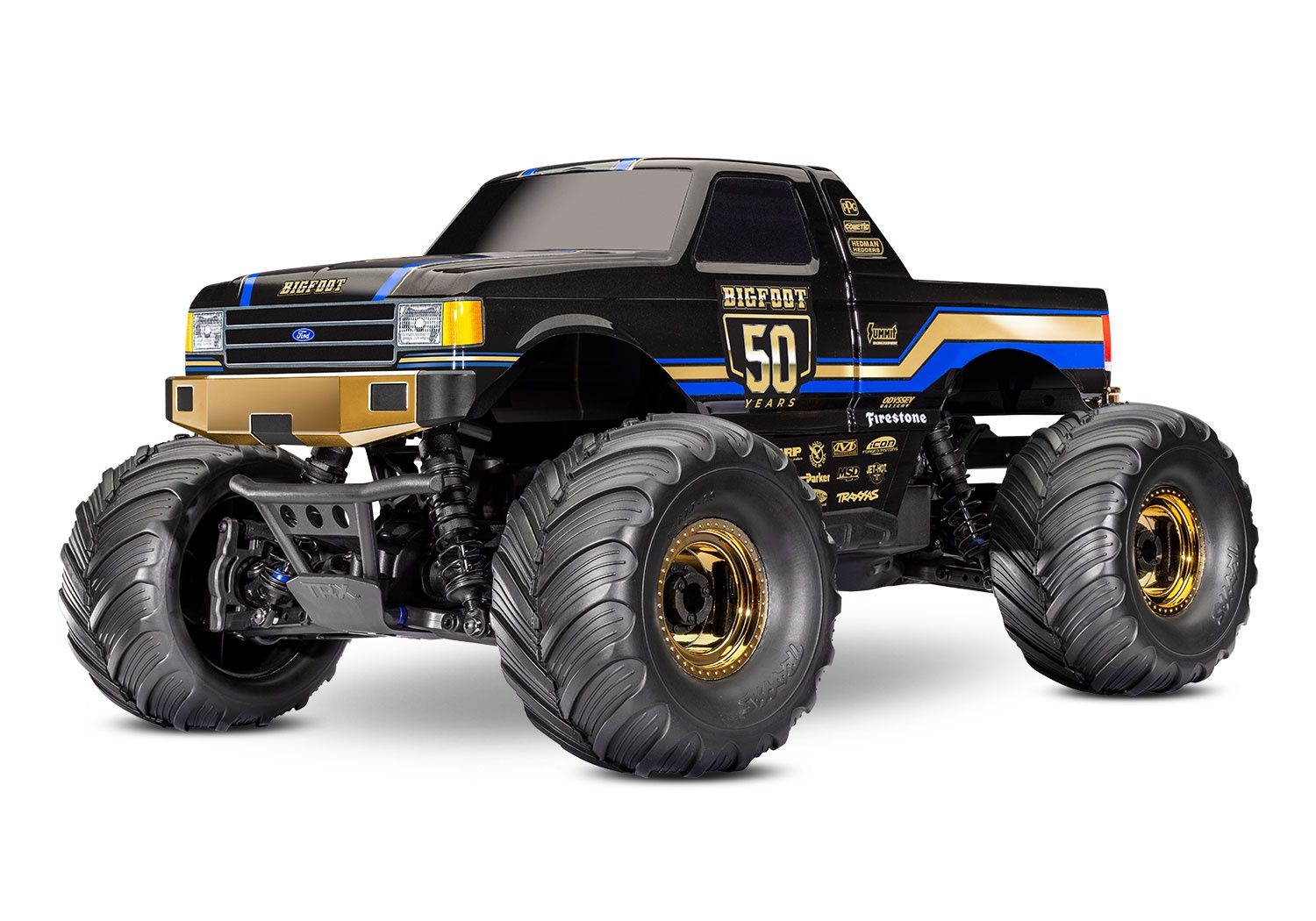 Bigfoot 4x4 BL-2s RC Monster Truck, Style: Bigfoot 50th Edition