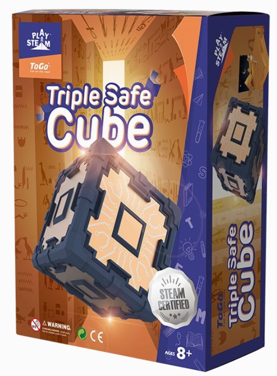 Triple Safe Cube - Secret Object Box