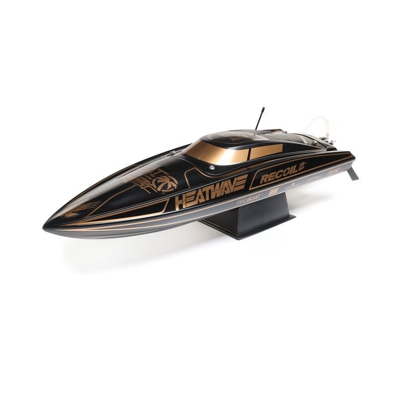 Recoil 2 V2 26" Self-Righting Brushless Deep-V RTR, Colour: Black Heatwave
