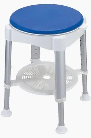 Tabouret de douche rotatif 360°