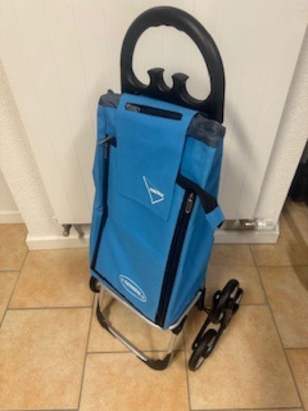 Chariot de course avec monte-escalier