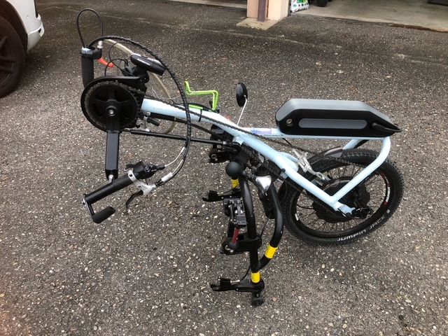 Handbike Attitude Hybrid motorisation