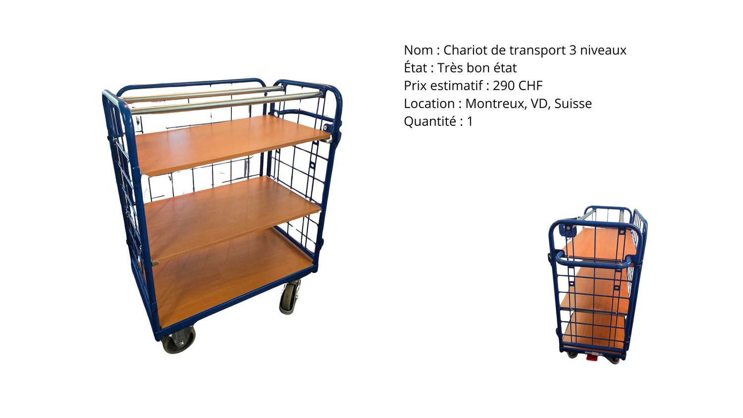 Chariot de transport