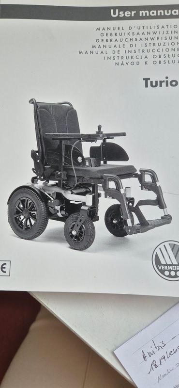 Fauteuil roulant électrique Turios
