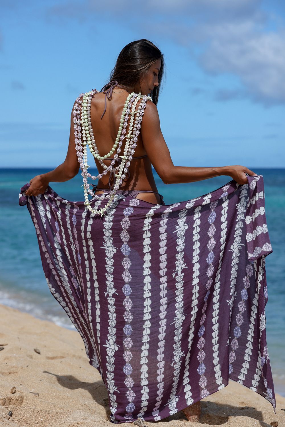Crown Flower Beach Towel