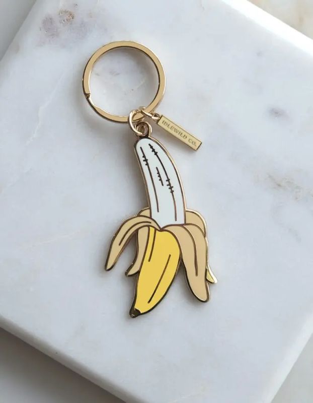 Banana Keychain
