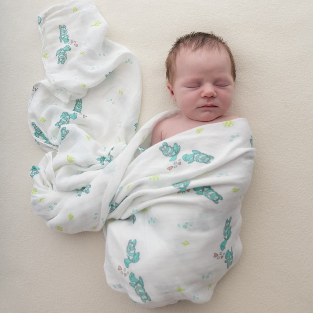 Coco Moon Swaddles, Color: Honu Honi
