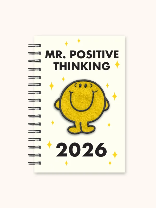 2026 Mr. Positive Thinking Chenille Patch Planner