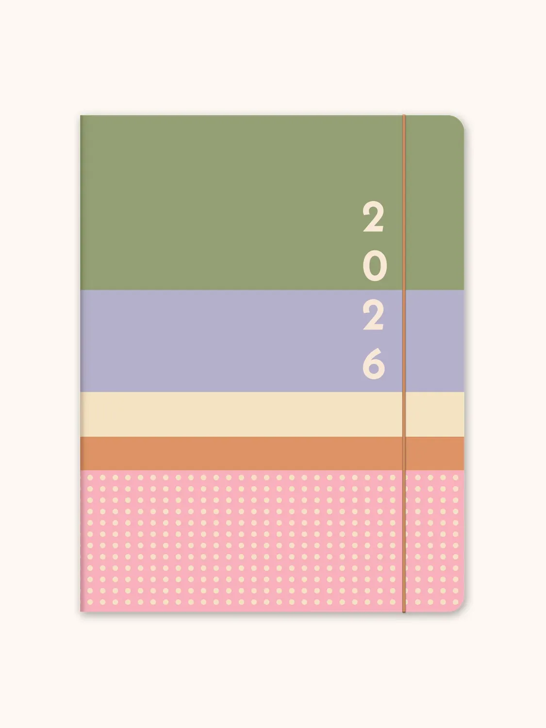2026 Color Block Just Right Monthly Planner