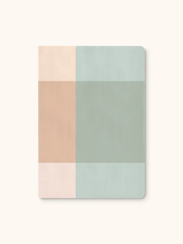 Sage Color Block Deconstructed Sketchbook