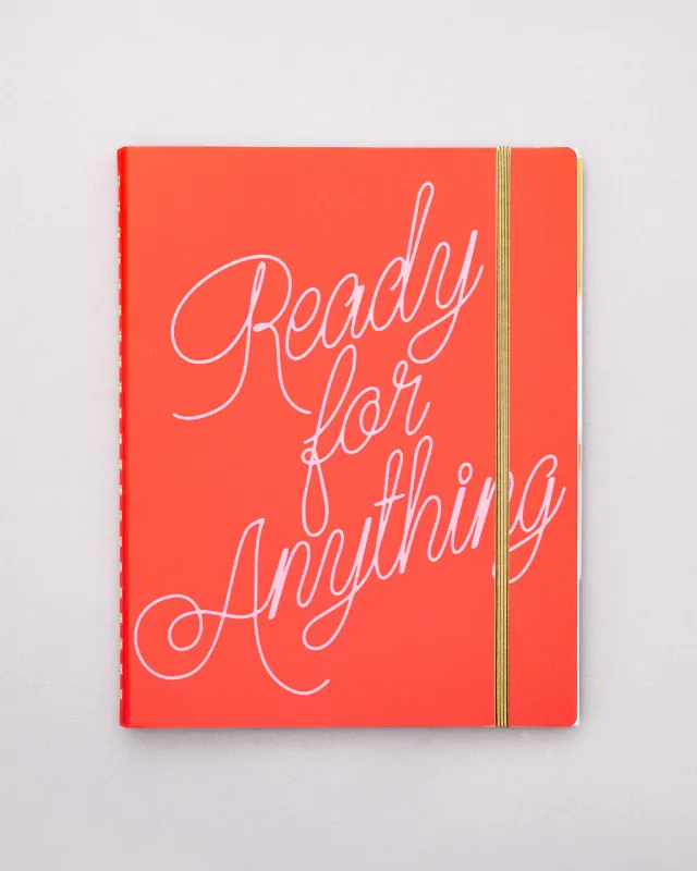 Ready For Anything  Weekly Undated Planner