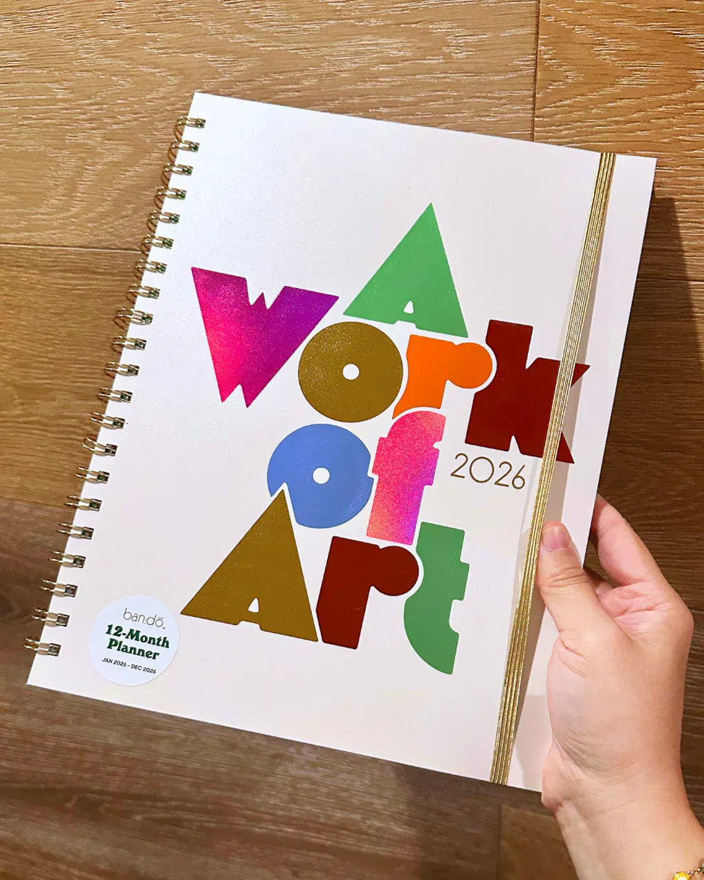 Work of Art 2026 Soft Cover Planner