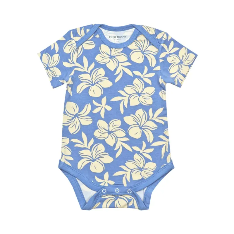Plumeria Dreams Bamboo Onesie