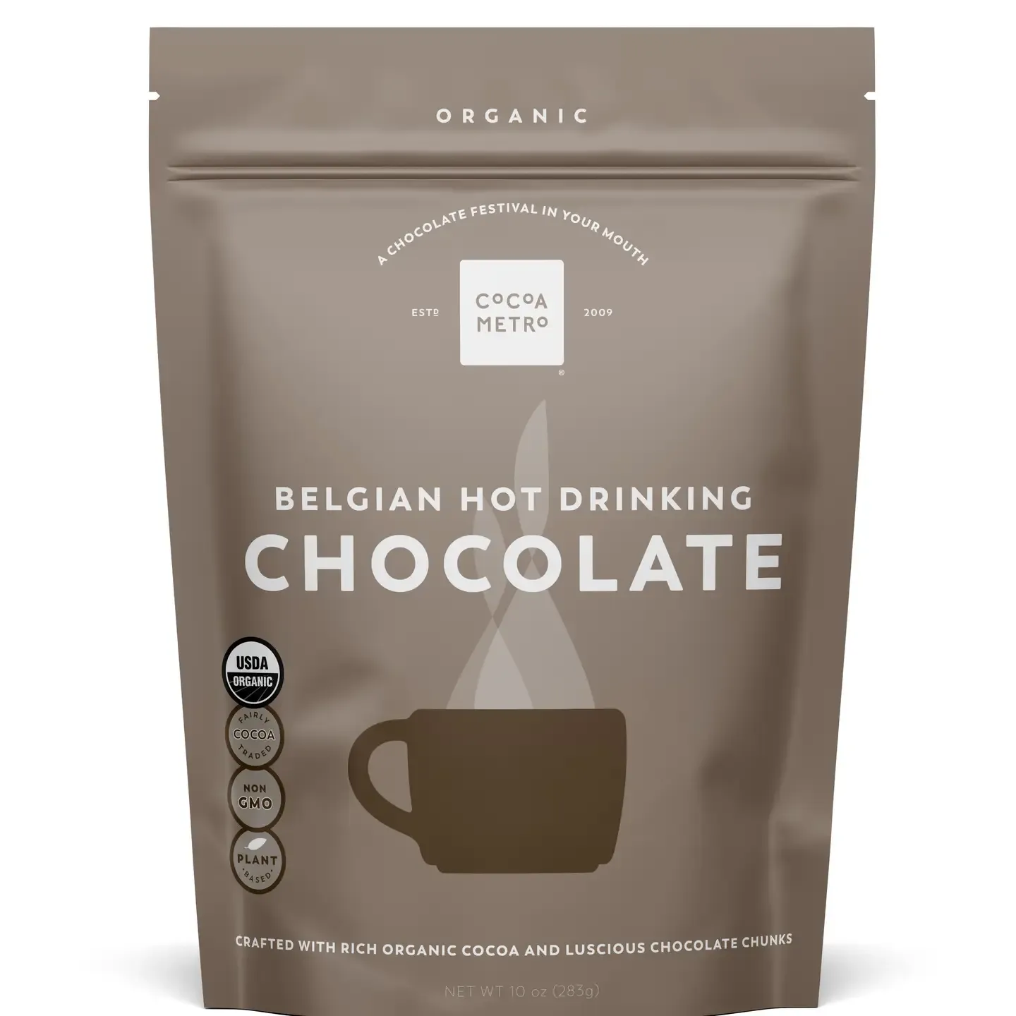 Organic Belgian Hot Drinking Chocolate Mix