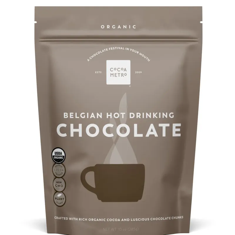 Organic Belgian Hot Drinking Chocolate Mix