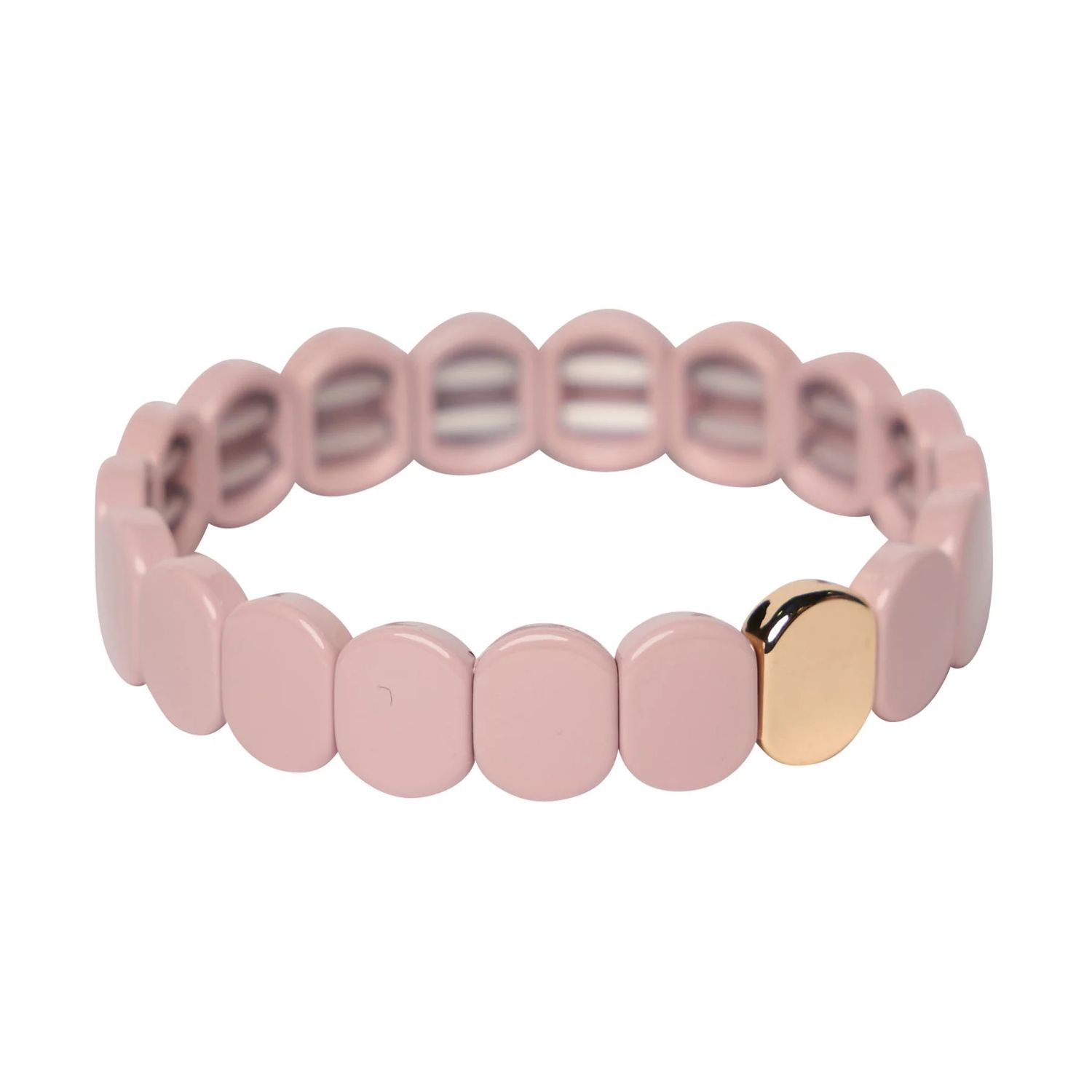 Sweet Tart Tile Bracelet - Taupe