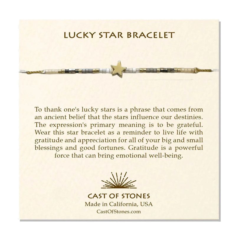 Lucky Star Bracelet  Cosmic Light