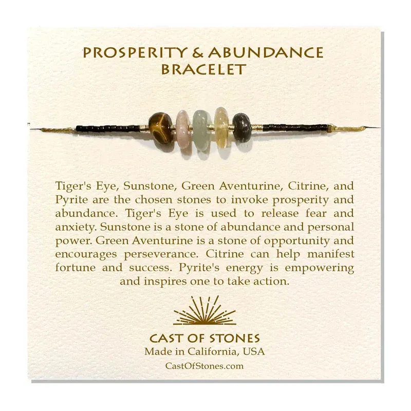 Prosperity &amp; Abundance  Bracelet