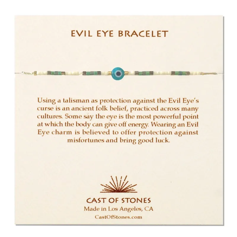 Evil Eye Bracelet - Blue Sea