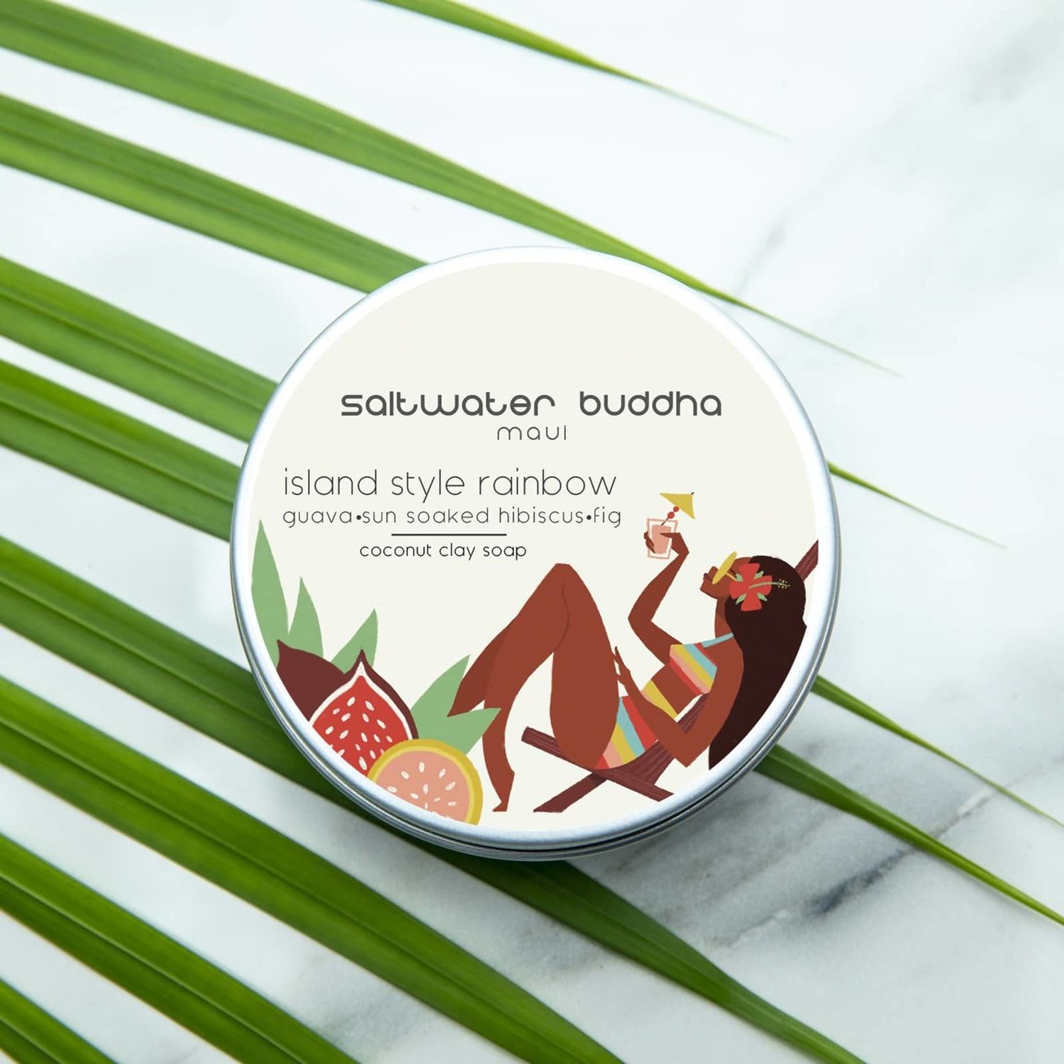 Saltwater Buddha Soaps, Aroma: Island Style Rainbow