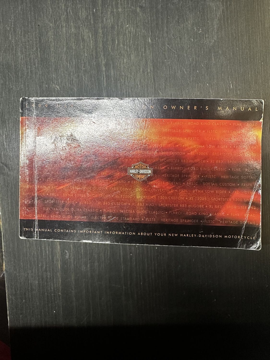HD 1999 Owner&#39;s Manual for All Harleys