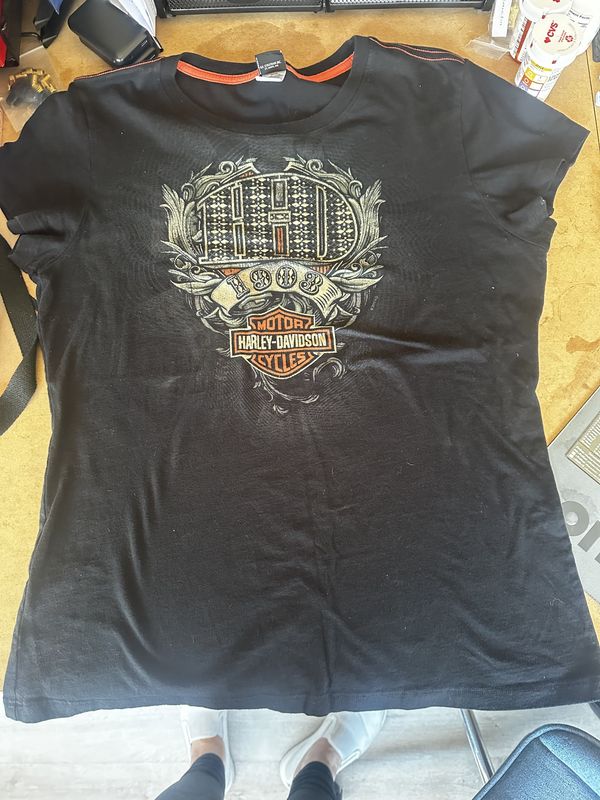 10075 HD Women&#39;s Bedazzled 1903 Tee X-large