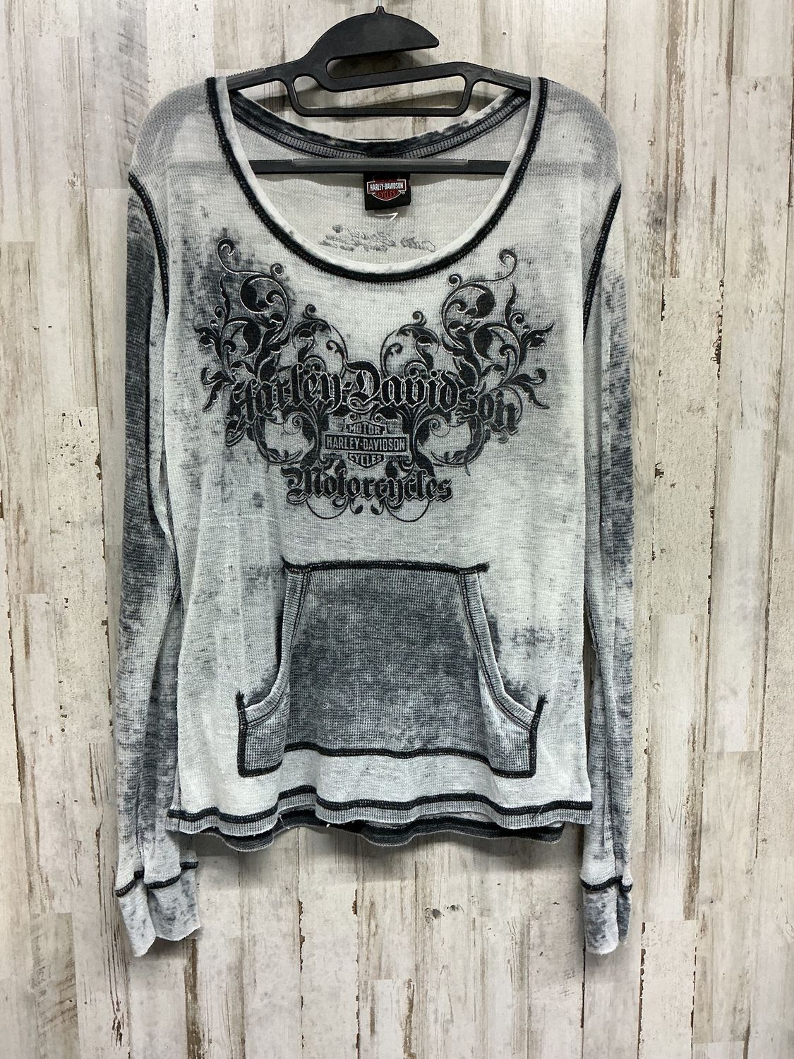 10129 HD Women's Light Grey Top W/ Pocket Large