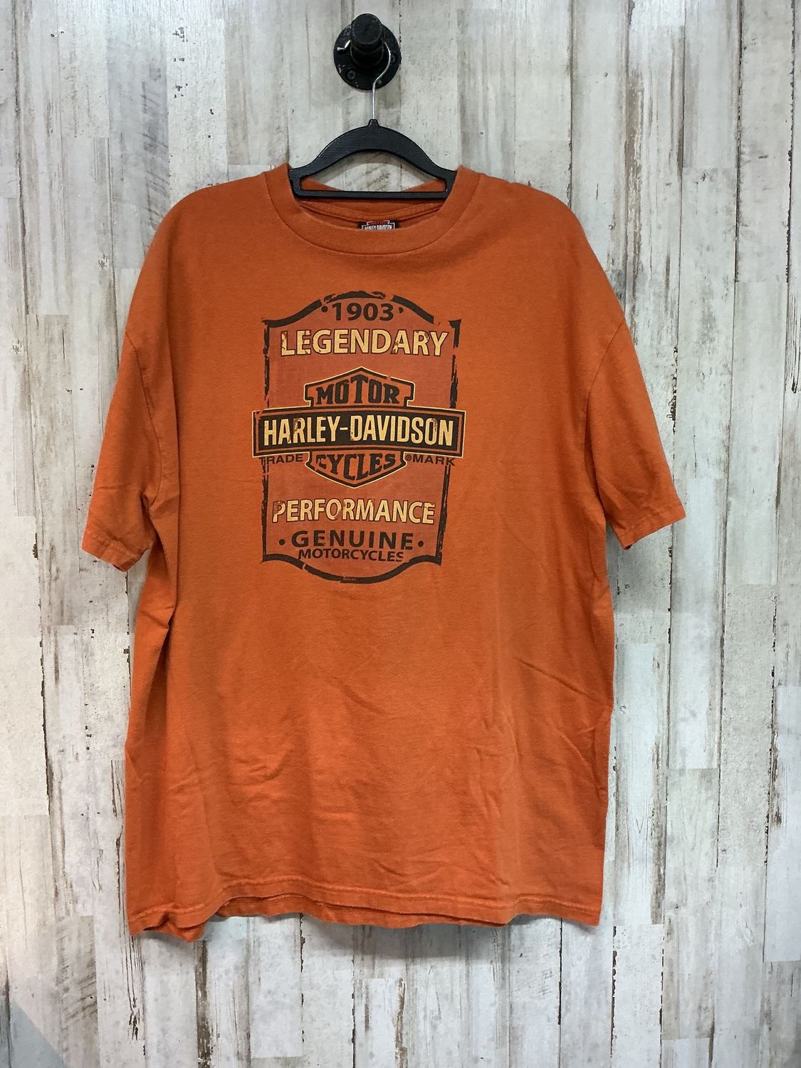 10059 HD Men's Orange Legendary Performance Tee X-Large