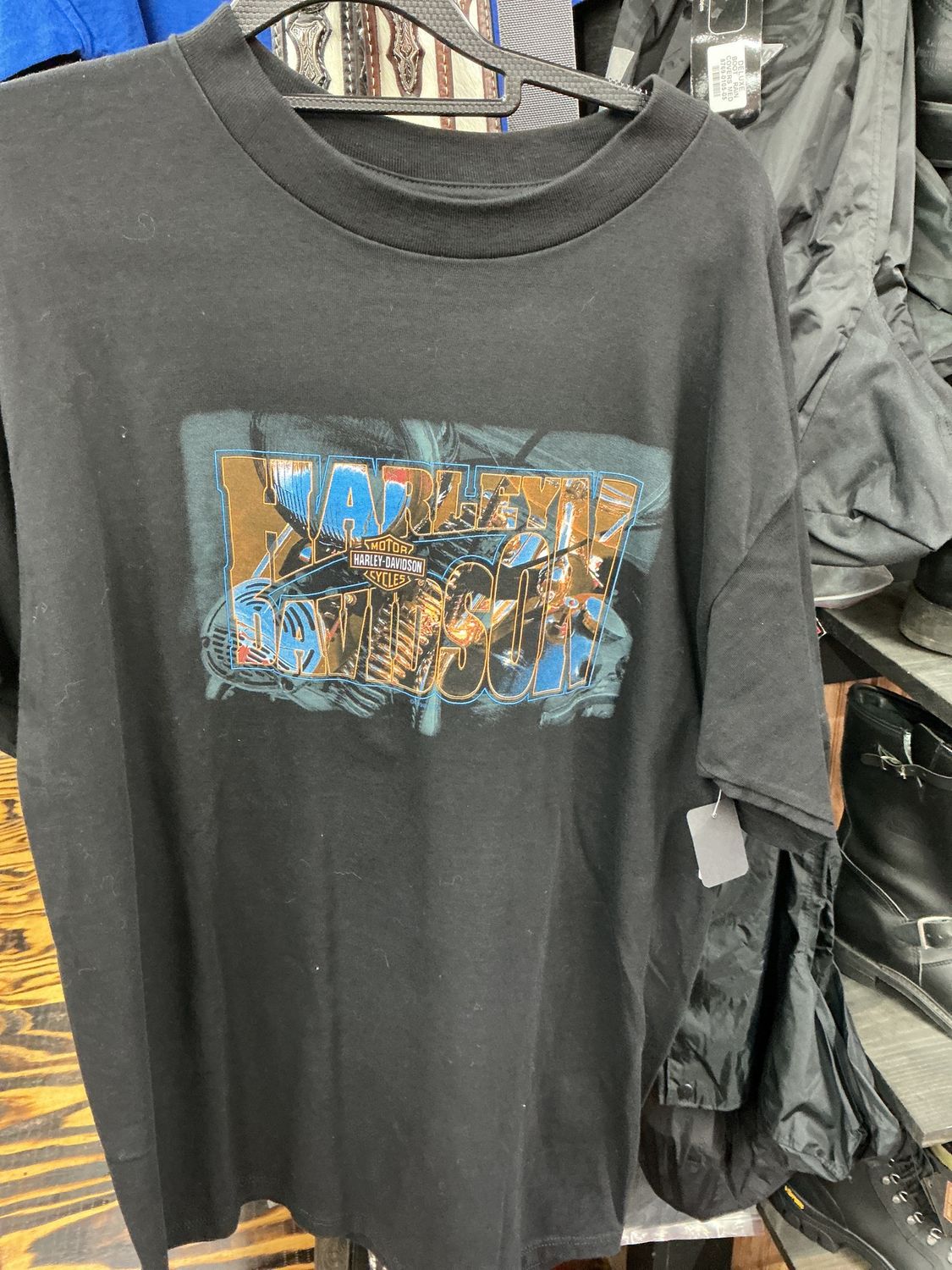 0006 HD Men's Non Dealership Tee Shirt Black Large