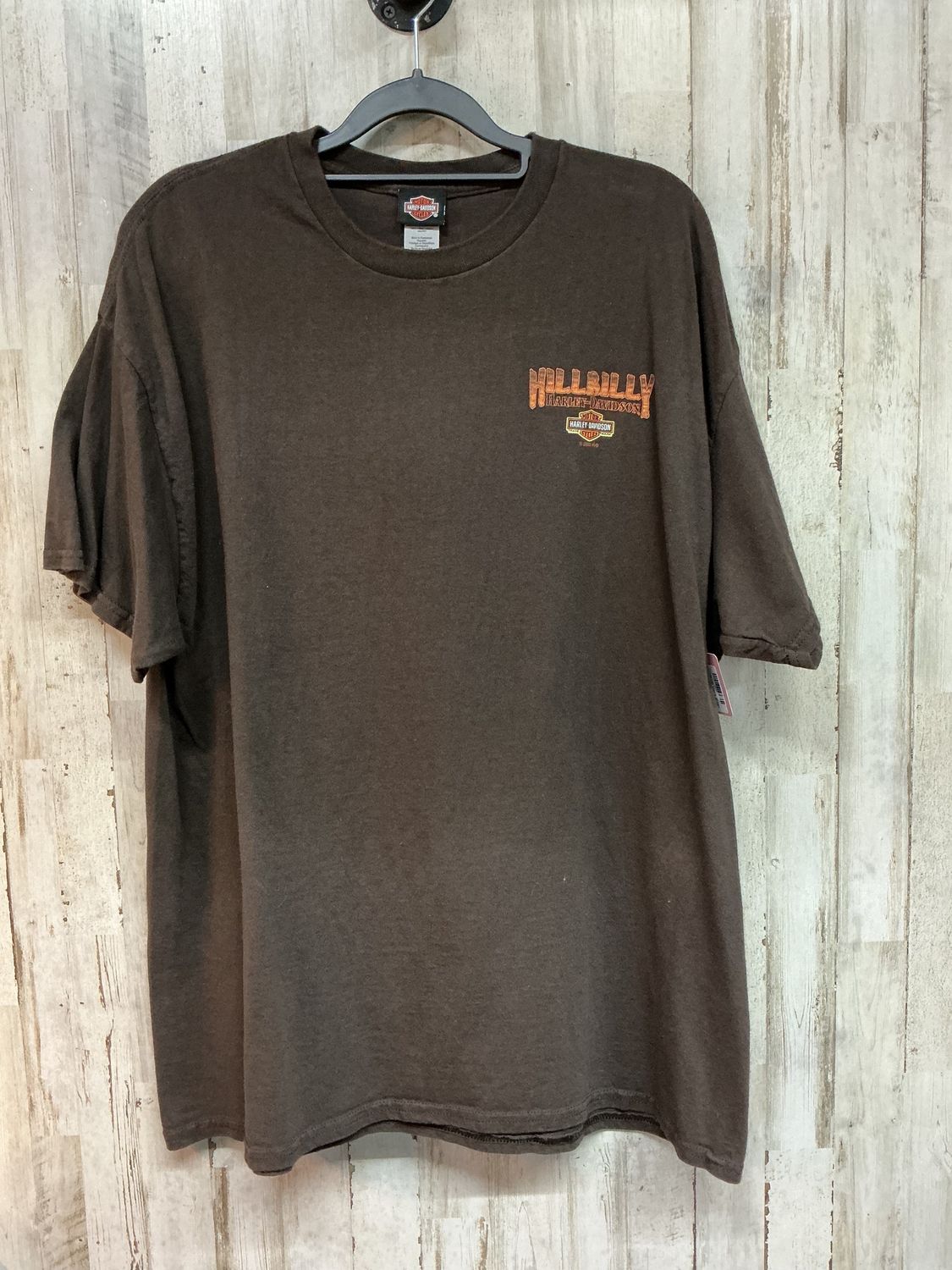 10166 HD Men's Brown Hilly Billy Tee X-Large