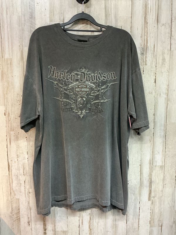 10266 HD Men's Grey Since 1903 Tee Thunder Tower  X-Large