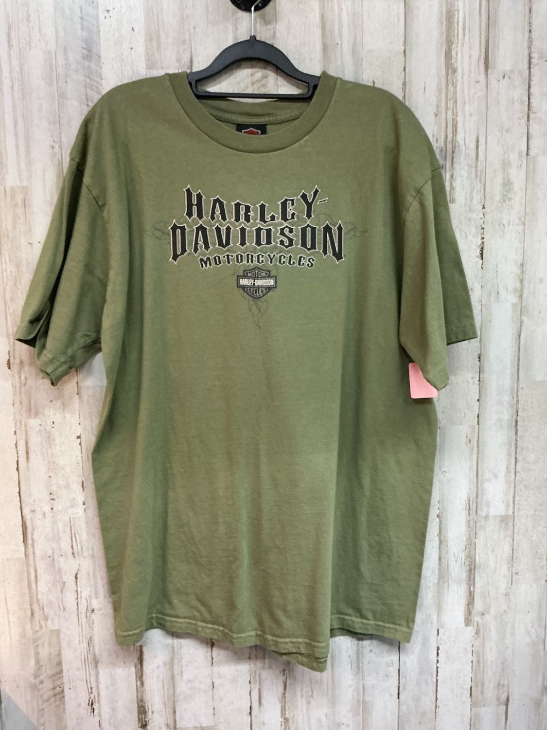 10166 HD Men's Green B&amp;S Gastonia Tee X-Large