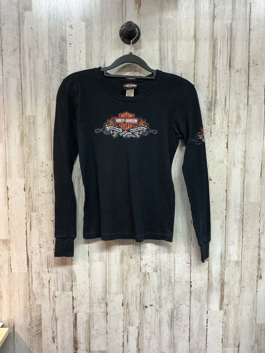 10020 HD Women's Black W/ B&amp;S Long Sleeve Tilley Small