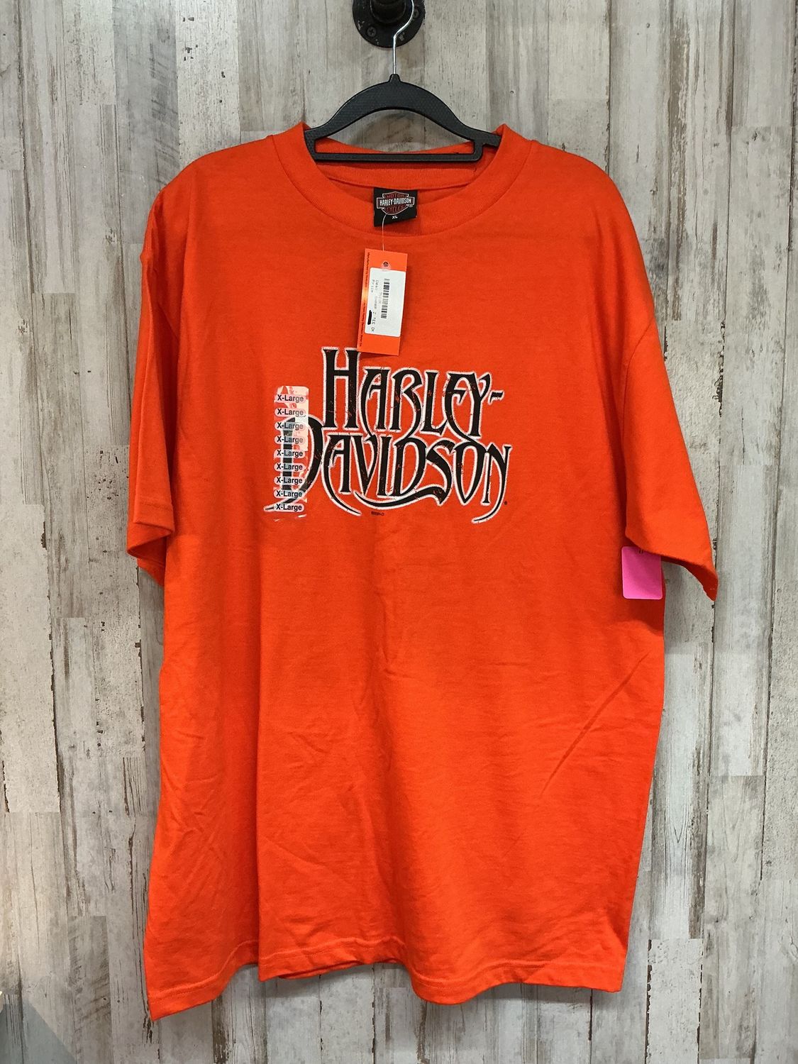 “10188 HD BNWT Men's Short Sleeve Orlando Florida Tee Orange (7) XL
