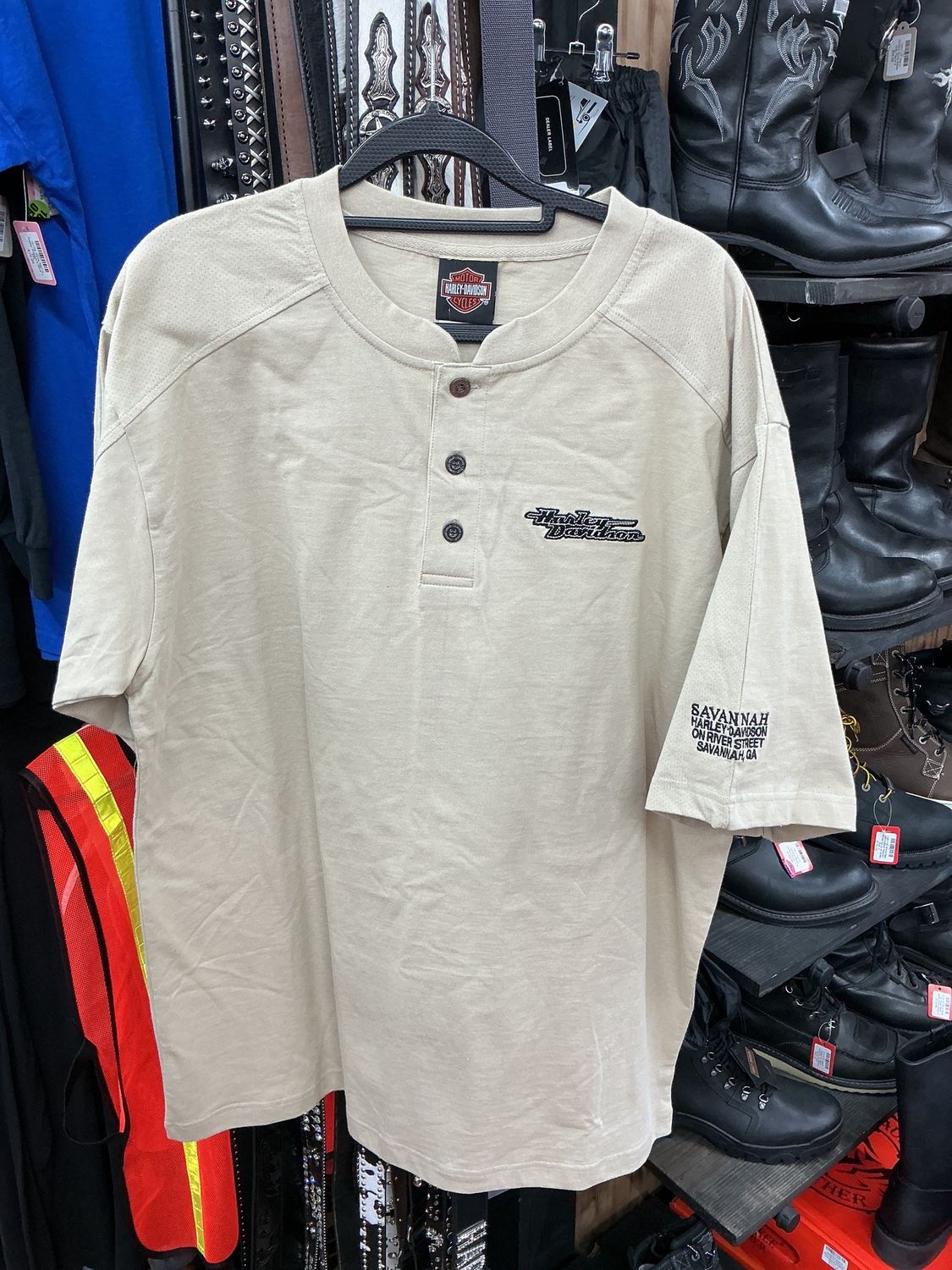 10188 HD BN Men's Short Sleeve Savannah Georgia Tee (17) Large