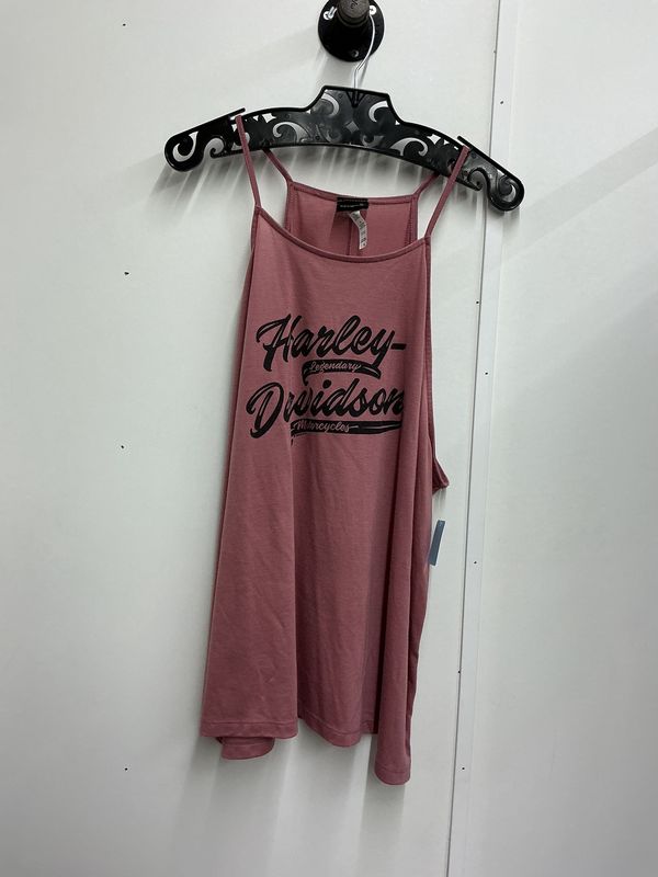 10001 HD Women's Mauve W/ Black HD Asheville NC Tank Top Large