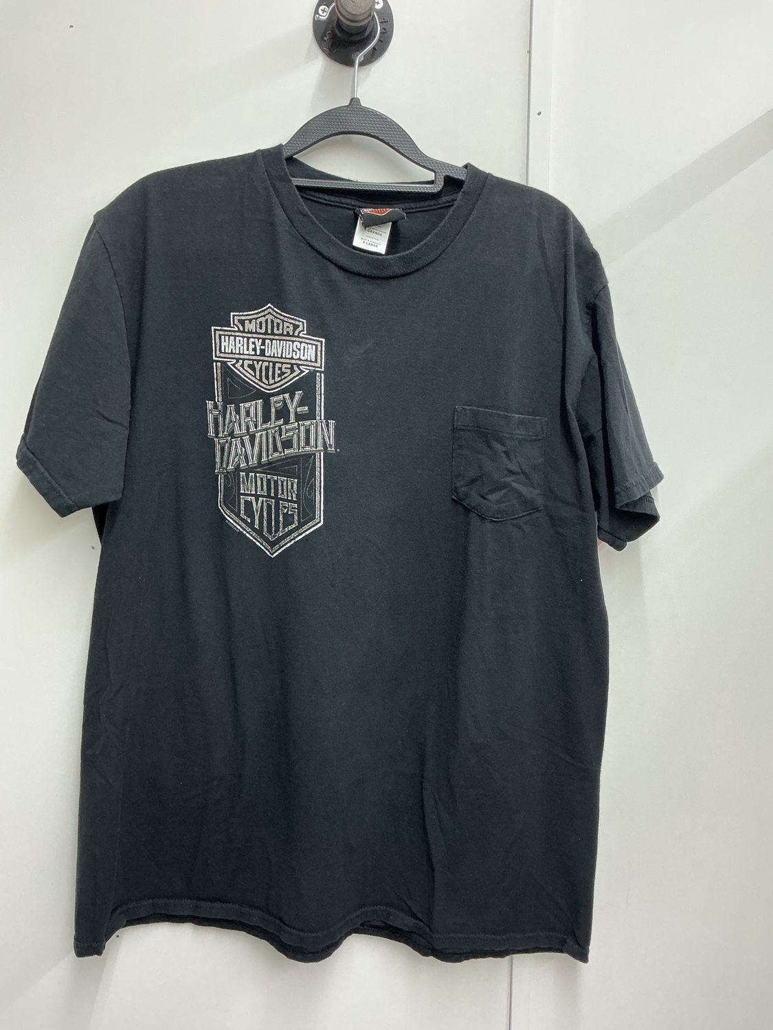 10224 HD Men's Black W/ Grey B&amp;S Riding High Greensboro NC Short Sleeve XL