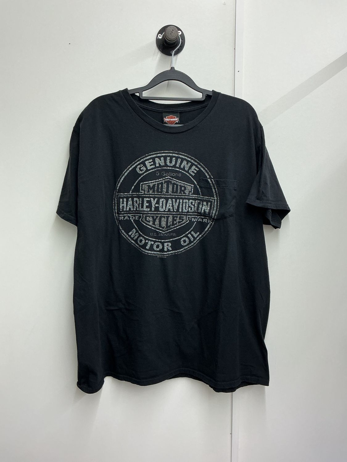 10224 HD Men's Black W/ Grey B&amp;S Eagle Glacial Lakes SD Short Sleeve 2XL