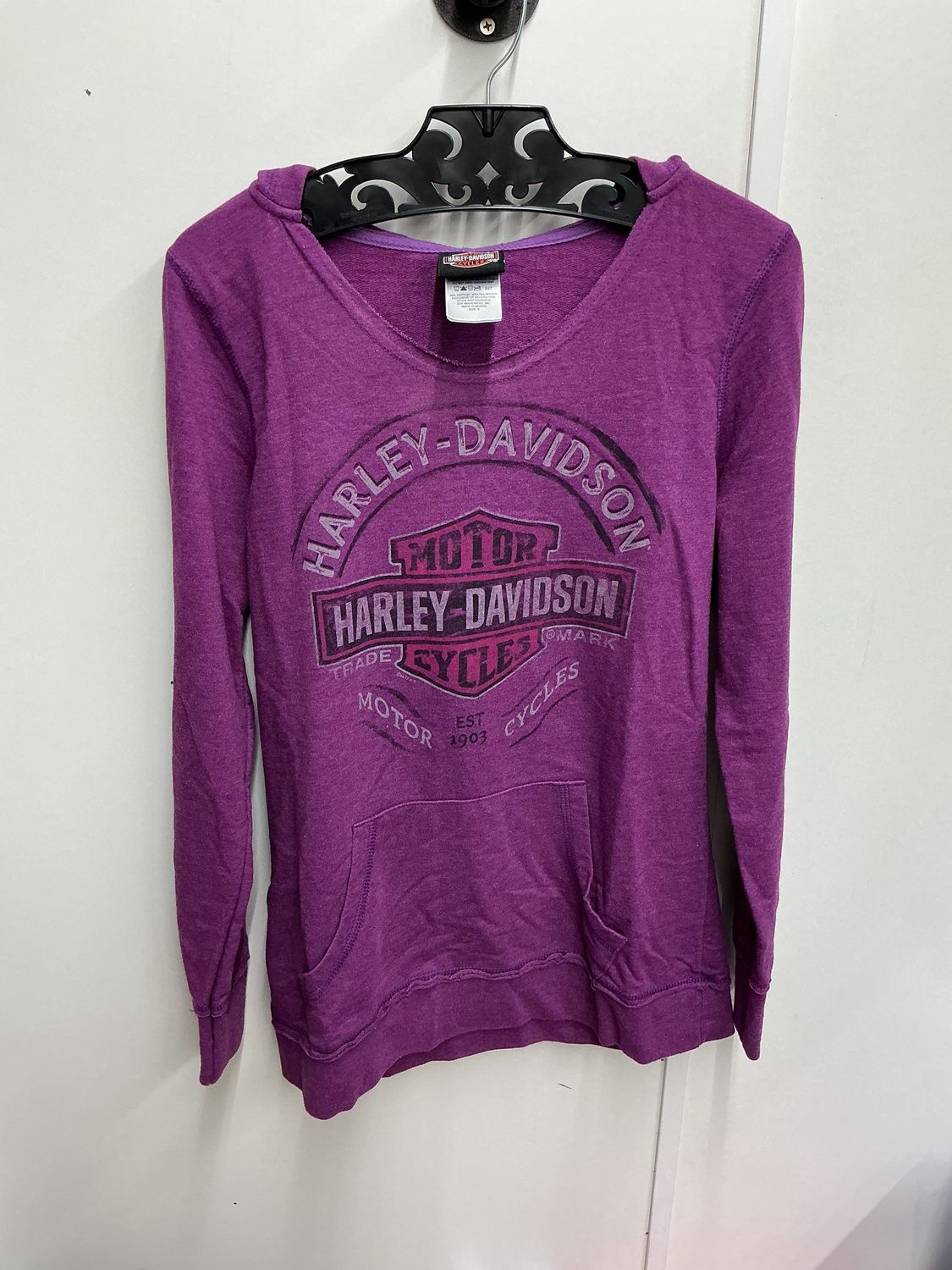 10001 HD Women's Purple W/ B&amp;S El Paso TX  Hoodie Small