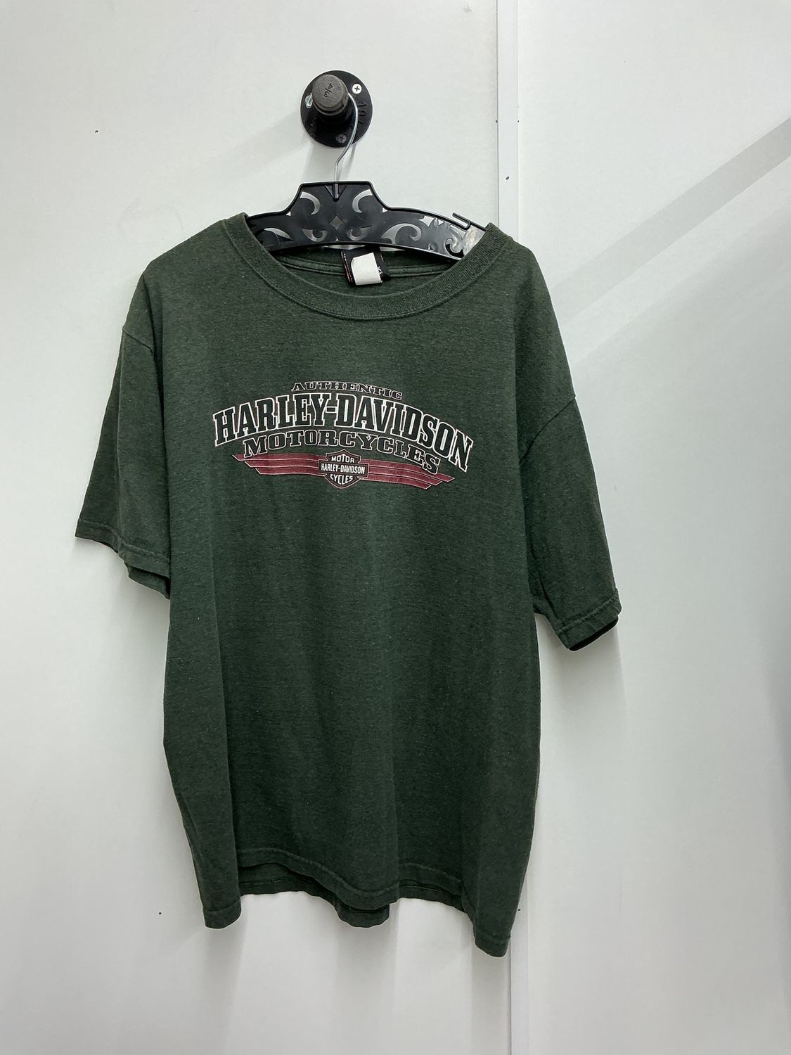 10223 HD Men's Dark Green Tilley HD Statesville NC T-Shirt Size Large