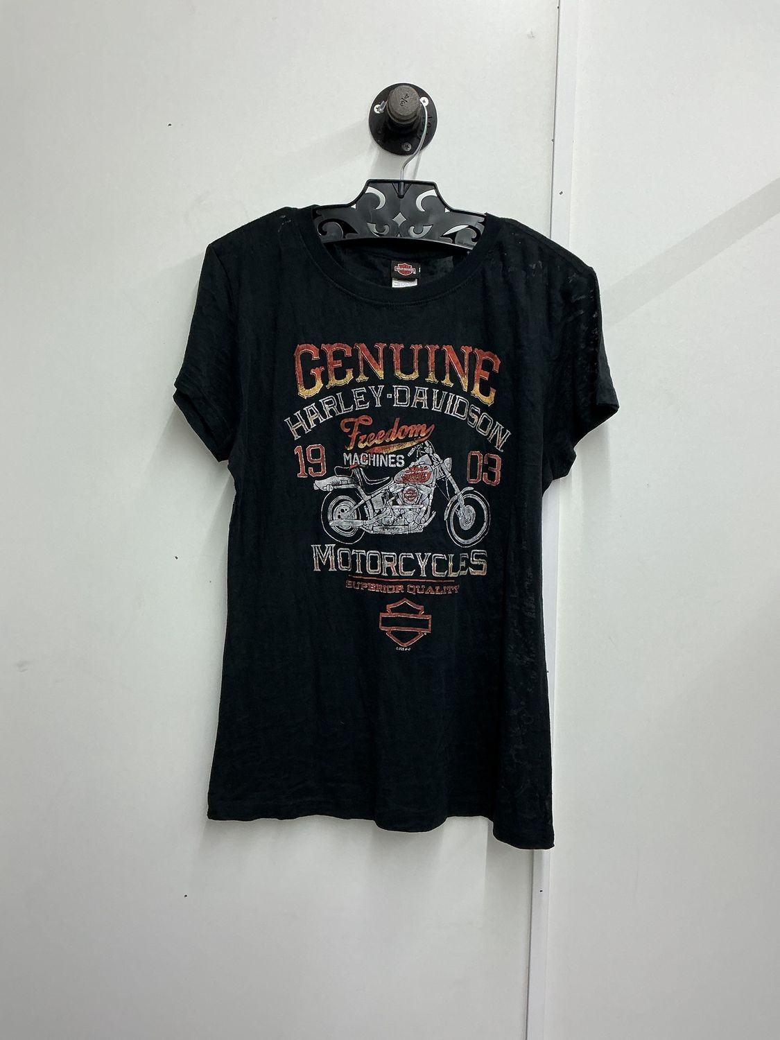 10227 HD Women's Black W/ Orange B&amp;S Silver Bike New River SS Medium