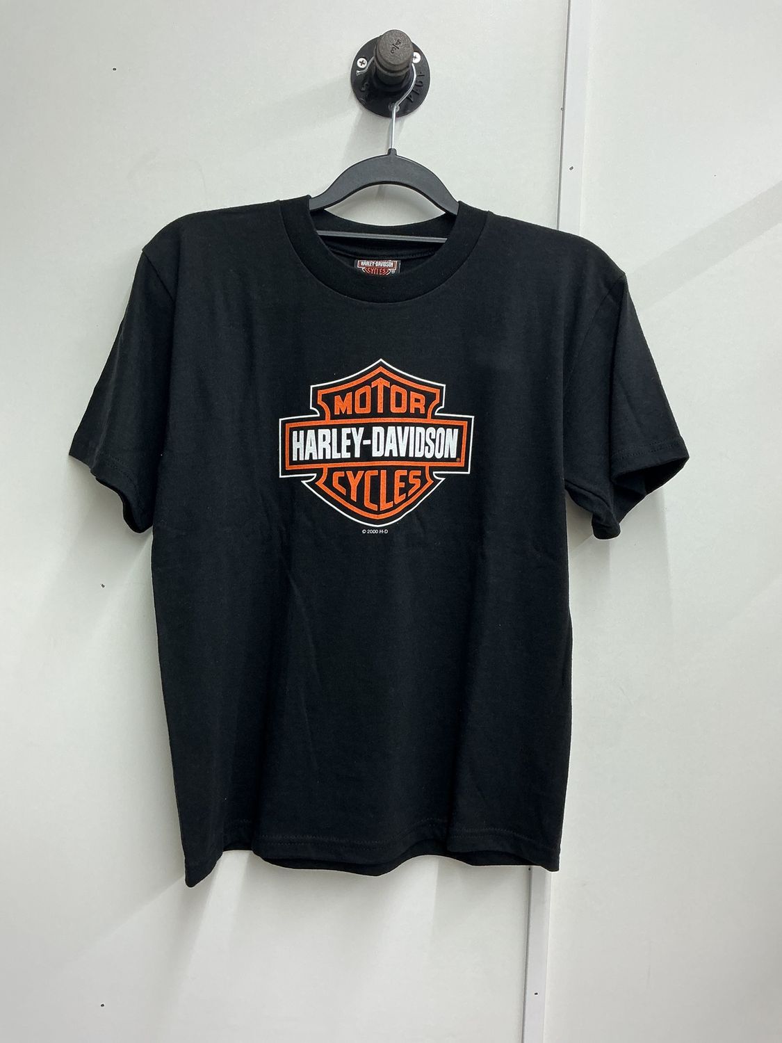 10001 HD Women's Black W/ Orange &amp; White B&amp;S Las Vegas T-Shirt Small