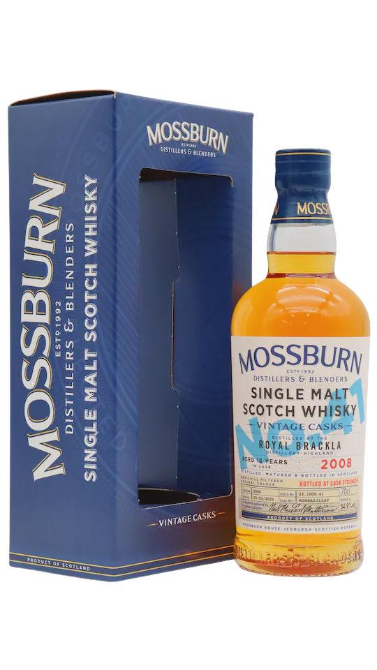 Mossburn Vintage Cask Royal Brackla 2008