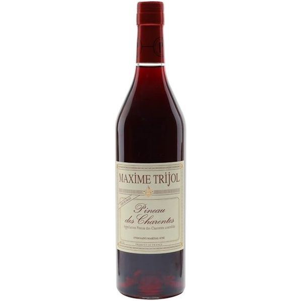 Maxime Trijol Pineau des Charentes Rouges