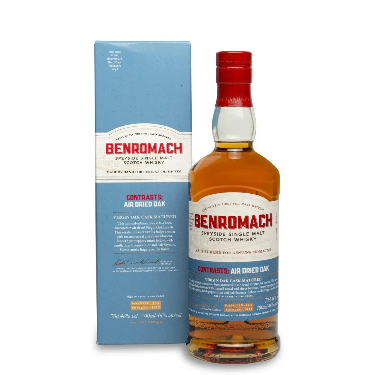 Benromach 10yo Contrasts Air Dried