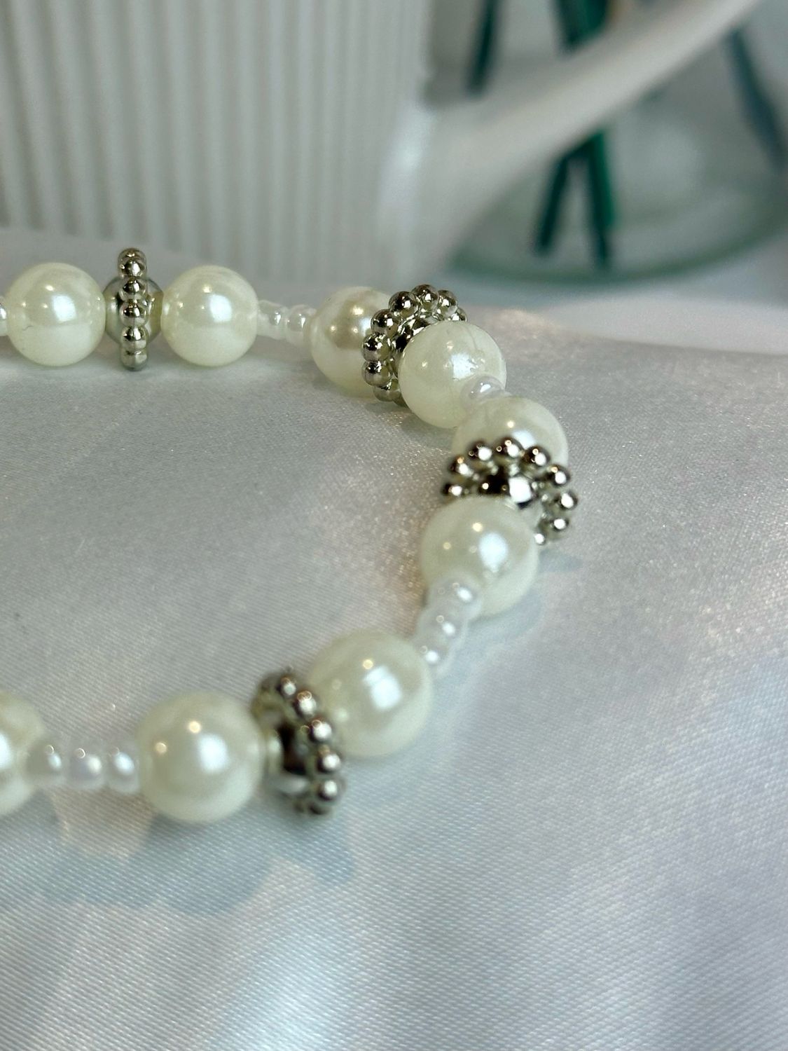 Bracelet « White cloud »