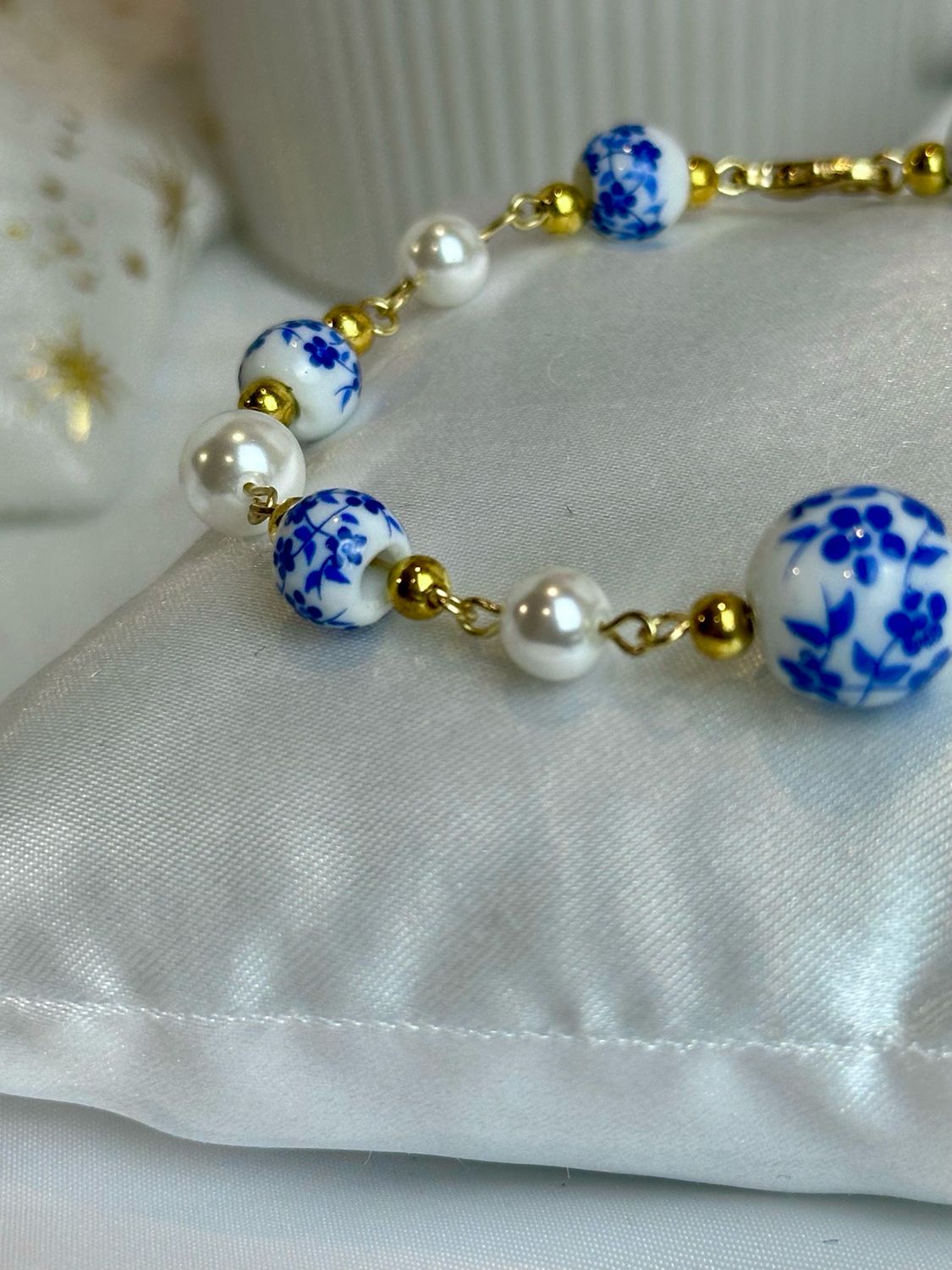 Bracelet « Porcelaine précieuse »