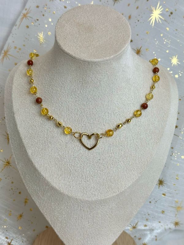 Collier « Steel Heart »
