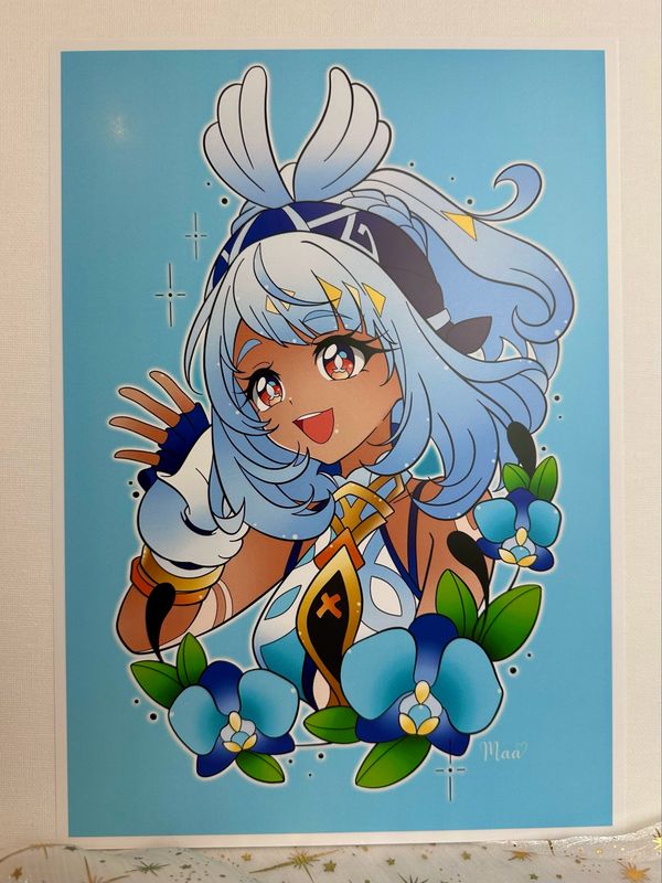 Print Mualani - Genshin Impact